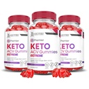 Laboratorios Justificados (3 Pack Premier Keto ACV Gummies Advanced Weight Pérdida Extreme 2000MG Premier Formulado con Pomegranate Beet Juice Powder B12 Vegan Non GMO 180 Gummys