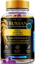 rize labs Truman Gummies, Truman for True Men, Truman Male Gummies, Trueman Plus Performance, All-Natural Premium Supplement to Support Lasting Energy and Stamina, Official Formula (60 Gummies)