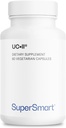 Supersmart UC II Suplemento 40mg por día (Premium Collagen) - Undenatured Type II Collagen Suplemento ← No GMO &amp; Gluten Gratis - 60 cápsulas vegetarianas