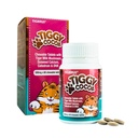 TIGGY Cocoa Mesas con hongo de leche tigre – Delicioso, Conveniente y Nutritious Cocoa-Based Suplemento para la energía, el bienestar y la salud general – 60 tabletas, niños y adultos