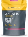 Purbolics Aminos + Energy | Supports Recovery, Energy & Focus | 95mg of Caffeine, 0 Sugar & 60 Servings (Razzle Dazzle)