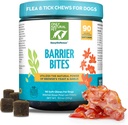 Sólo Natural Pet EasyDefense Barrier Bites Soft Flea Chews for Dogs - First Line of Defense Againts Fleas & Ticks, Boosts Immune System and Healthy Skin & Coat - (90 Bacon Flavored Soft Chews) 1 Pack