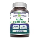 Amazing Formulas Alpha Lipoic Acid | 600 Mg Per Serving Supplement | Capsules | Non-GMO | Gluten Free | Made in USA (1 Pack | 60 Count)