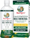 MaryRuth Organics Liquid Nighttime Multimineral | NO Melatonin | Magnesium Citrate | Calcium | Zinc | Vitamin D3| Available in 4 Flavors | Vegan | Sugar Free | Gluten Free | 32 Oz