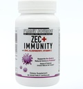 ZEC+ Inmunidad - Vitaminas de adultos con zinc, arandela y vitamina C - Suplemento de apoyo natural de arandelas para la vida sana - 90 Conta de cápsulas vegetales