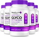 NutraRize (5 Pack) GlycoBoost - Official Glyco Boost Blood Support Formula, All Natural Capsules for Healthy and Stable Levels, GlycoBoost Blood Vessel Cleaner, Glyco Boost Optimizer (300 cápsulas)