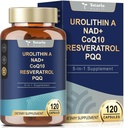 Totaria Urolithin A Suplemento 1000 mg con NAD+, CoQ10, Resveratrol