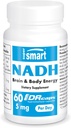 Supersmart - NADH 5mg per Day (Reduced Nicotinamide Adenine Dinucleotide) - NADH Supplement - Energy Pills | Non-GMO & Gluten Free - 60 Delayed Release Capsules