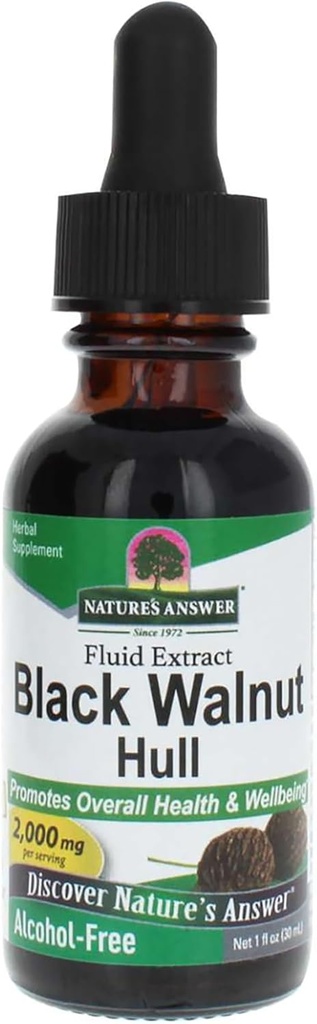 Nature's Answer Black Walnut Green Hulls -- 1 fl oz
