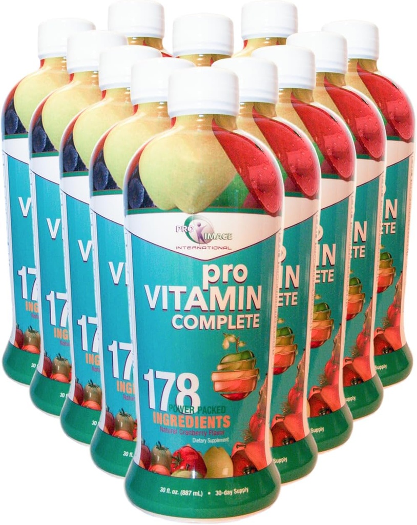 12-30 botellas de Oz Pro vitamina completa líquido