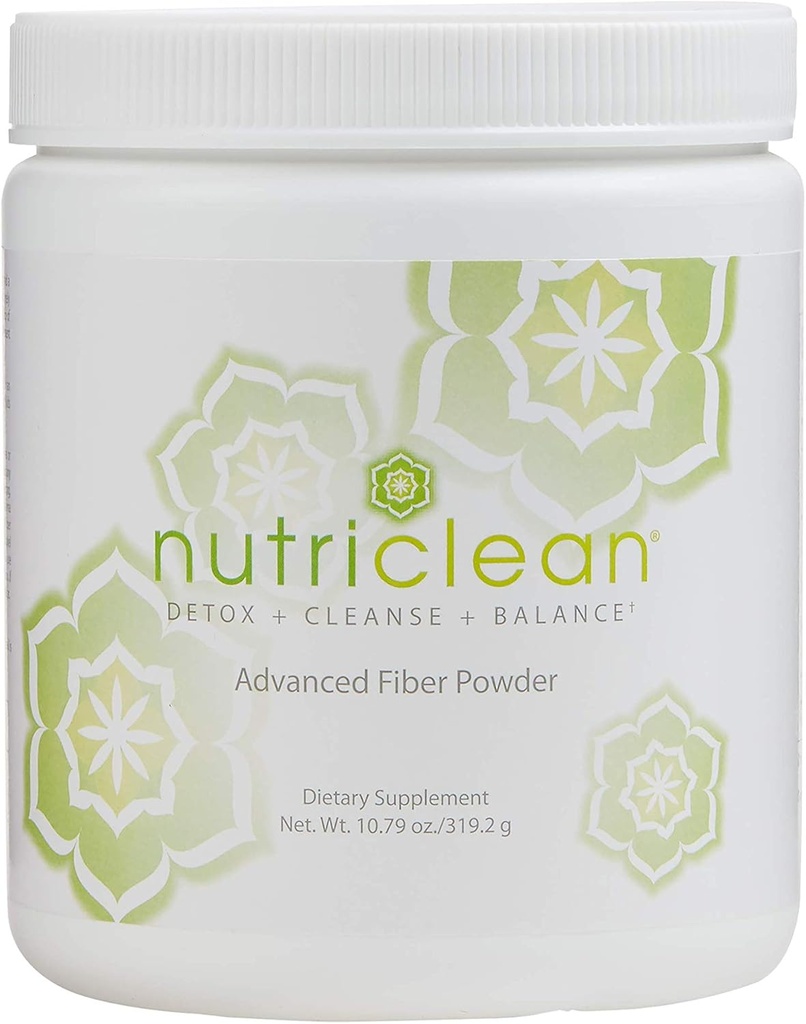 NutriClean - Avanzado Fiber Powder, Detox, Cleanse, Colon Health, Digestive Health, Healthy Intestinal Function, Healthy Nutrient Absorption, Market America (28 Servings)