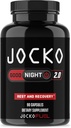 Jocko Fuel Good Night Natural Sleep Aid for Adults - Sleeping Pills for Rest &amp; Recovery, Non-Habit Forming with Tart Cherry Extract, L-Theanine, Lavender, & Lemon Balm (90 Capsules) Packaging May Vary