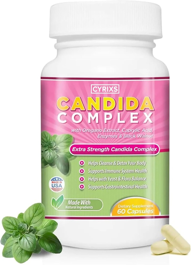 Complejo de Candida Ø Boost Your Immune System ← All Natural Gut Cleanse with Herbs, Antifungals, Enzymes y Probióticos ANTE Elimina Candida ANTE Previene la Reoccurrencia