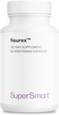 Supersmart Neurex (Fórmula avanzada) - Suplemento cerebral de alta potencia - con Ginkgo Biloba, Bacopa Monnieri, GPC, Huperzine A ← Non-GMO & Gluten Free - 60 cápsulas vegetarianas