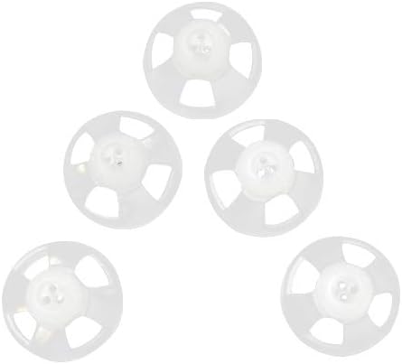 Hearing Aid Ear Piece Open Domes 6mm 5-Pack Comfortable PSAP (Personal Sound Amplifiers Product) Kit Ear Tips Invisible, Perfect for Open Air (Open fit), Except for RIC
