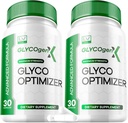 LIVORKA 2 Pack - Glycogen X Glyco Optimazer, Glyco X Optimizer Glycogen, GlycogenX, Glycogen Support, GlycogenX Support, Glycogen X, GlycogenX Glyco Optimizer, Glycogen Optimizer 600MG, 60 cápsulas