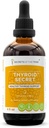 Secretos de la Tribu - Secreto de la Tiroides, Apoyo a la Tiroides Saludable, Suplemento de hierbas Tiradas Líquidas Libres de alcohol (4 fl oz)