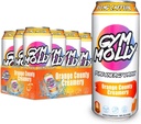 Gym Molly Orange County Creamery Energy Drink Cans ← Cero Azúcar ← Hidro Creatina Silencio Vegan BCAAs ← B Vitaminas latitud 16 fl oz (Pack of 12)