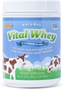 Polvo de proteína de grano para la vitalidad inmune, sabor natural 600g (30 servidos), 15g Proteína por ser, Vital Whey, Holística limpia, Wellness Nutrition