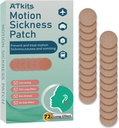 40PCS Motion Sickness Patches, Anti Nausea Sea Sickness Patch for Cruise, No Side Effects for Car and Boat Rides, Ships, Cruise and Airplane &amp; Other Forms of Transport - for Adults and Kids (40PCS)