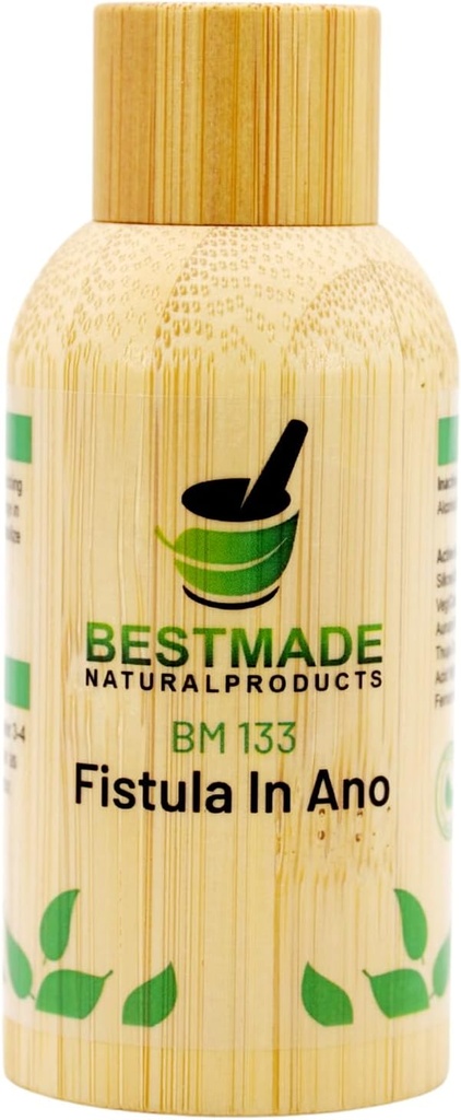 Fístula de Productos Naturales Bestmade en Ano BM133 - Remedio Natural para el Recargo en Anus, Ayudas Normalizar Movimientos Bowel " Aliviar Pains Throbbing, 30 ml gotas