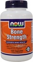 NOW Bone Strength, 120 Capsules (Pack of 2)