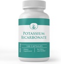 Ingredientes originales puros Bicarbonato de potasio, (100 cápsulas) Siempre puro, sin aditivos o Fillers, Lab Verified