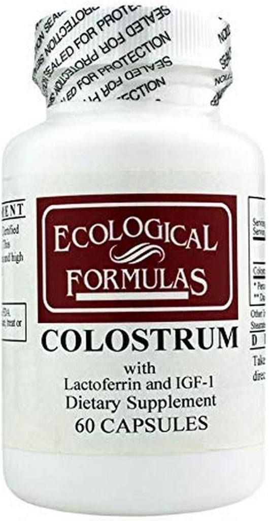 Formulas ecológicas Colostrum 300 Mg, Blanco, 60 Conde