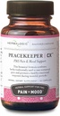 Herbalogic - Peacekeeper CX Herb Capsules - Reduce PMS Related Mood Swings - Reduce los calambres &amp; Dolor asociado con Períodos Mensuales - Contiene Turmeric &amp; Corydalis - 30 Cap Count