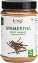 bixa BOTANICAL Manjistha Powder ← Rubia cordifolia  200 Grams / 7 OZ ← Herbal Supplement for Skin & Face Pack TEN Gluten Free, Non-GMO, Steam Treated, Vegan, 100% Pure.