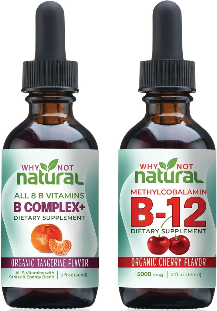 Por qué no Natural B Complejo y B12 Liquid Drops for Energy