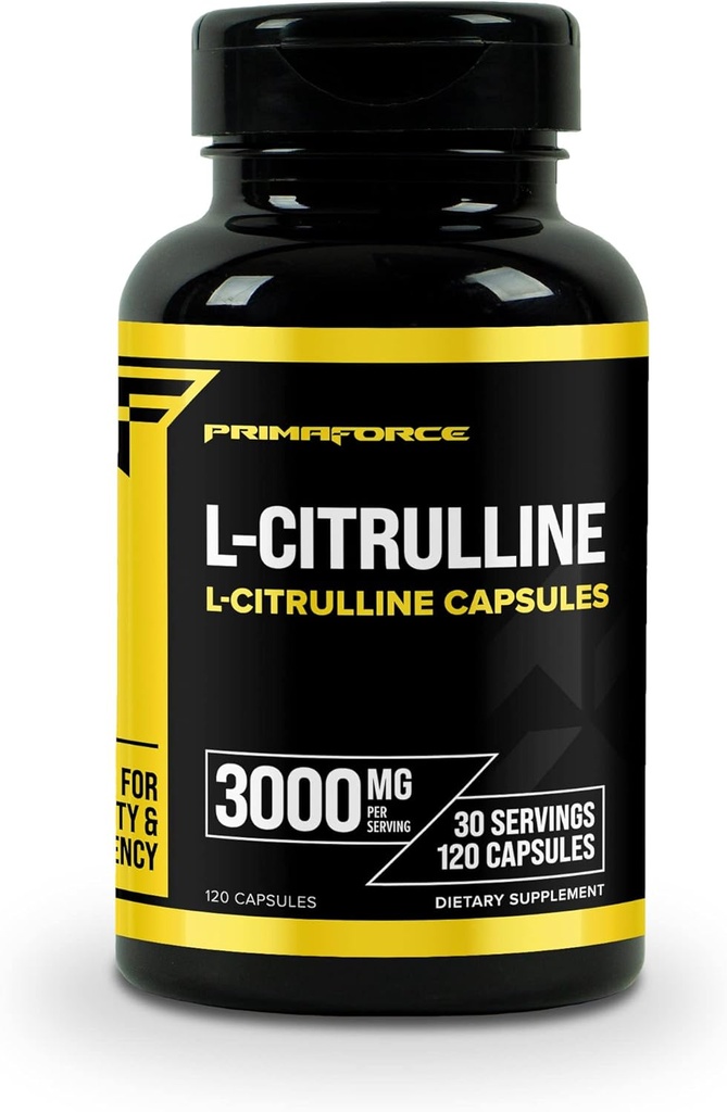 Primaforce L-Citrulline 3000mg, 120 cápsulas, 30 piezas