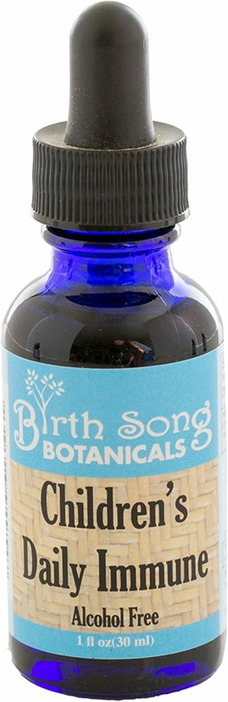 Botánica de la Canción de Nacimientos Botánicos Infantiles Orgánica de Inmune Herbal Tincture, Herbal Astragalus Suplemento, 1oz Bottle