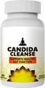 Candida Cleanse - Gut & Colon Support - 60 cápsulas - Fórmula Herbal Natural para Hombres &amp; Mujeres - Intestinal Detox &amp; Anti Yeast Support with Oregano Leaf, Wormwood, Black Walnut, Caprylic Acid