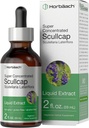Horbaach Scullcap Herb Tincture TENIDO 2 fl oz ANTE Líquido Extract Drop Drops TEN Scutellaria Lateriflora ANTE Alcohol Free, Vegetarian ANTE Super Concentrated Supplement TEN Non-GMO &amp; Gluten Free