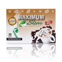 Maximum Slim Premium Instant Cocoa – Creamy, Delicious 4-in-1 Formula with Natural Herbal Extracts for Energy &amp; Vitality, Maximum Satisfaction & Taste. No Side Effects (Laxative-Free) –USA Made, 30 Ct