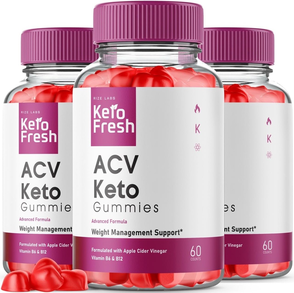rize labs - Keto Fresh ACV Gummies for Advanced Weight Loss, Gummies to Increase Energy Levels, Utilizado para mejorar el sueño y prevenir la fatiga (180 Gummies)