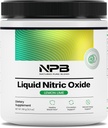 Suplementos de óxido líquido de óxido puro de la naturaleza para hombres – L-Arginina Polvo – Nitric Oxide Booster &amp; Circulación Suplemento – Apoyo al flujo sanguíneo, L Arginine y L Citrulline – 5000 MG