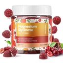 90 Conde Magnesium Glycinate Gummies 400mg w/Ashwagandha Suplemento - Sugar Free Zinc Magnesium Glycinate Suplemento Ashwagandha Gummies para adultos