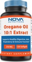 Nova Nutritions Oregano Oil 250 mg 10:1 Extracto - No GMO &amp; Gluten Gratis - Petróleo de orégano Pills - Immune Support - 120 Softgels