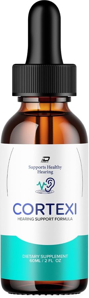 Cortexi Tinnitus Ear Drops - Cortexi 24, Cortexi Liquid Drops, Cortexi Reseñas, Cortexi Drops for Ear Relief (1 Pack - 60 ML)