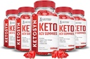 Laboratorios Justificados (5 Pack Ketosyn Keto ACV Gummies Advanced Formula 1000MG Ketosyn Keto Gummies Apple Cider Vinegar Formulado con Powder Pomegranate Beet Juice B12 Vegan Non GMO 300 Gummys