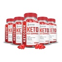 Laboratorios Justificados (5 Pack Ketosyn Keto ACV Gummies Advanced Formula 1000MG Ketosyn Keto Gummies Apple Cider Vinegar Formulado con Powder Pomegranate Beet Juice B12 Vegan Non GMO 300 Gummys