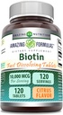 Amazing Formulas Biotin 10,000 mcg ← Fast Dissolve Tablets