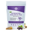 Aromlife Hormon Balance Tea for Women Support Menstrual Cycle &amp; Help to Get Pregnant Fast, 10 Loose Leaf Teabags for Fertility and Ovulation