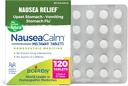 Boiron NauseaCalm Relief for Upset Stomach, Nausea y Vomiting Due to Stomach Flu, Overindulgence, or Motion Sickness - Non-Drowsy - 120 Count (2 Pack of 60)