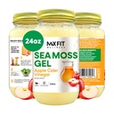 Sea Moss Gel Apple Cider Vinegar 24oz Wildсrafted Gold Sea Moss Gel de Santa Lucía TENIDO 92 Vitaminas y Minerales TENIDO Puro Raw+No-GMO