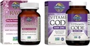 Jardín de la Vida Resveratrol Suplemento & Zinc Suplementos 30 mg de alta potencia Zinc crudo y vitamina C Suplemento multimineral