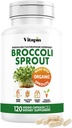 Vitapia Orgánica Broccoli Sprout " Broccoli Extract for Sulforaphane, Antioxidante, Cerebro, Esquía, Heart Health Support - 120 Veggie Capsules - Non-GMO, Gluten-Free, Vegan-Friendly Supplement