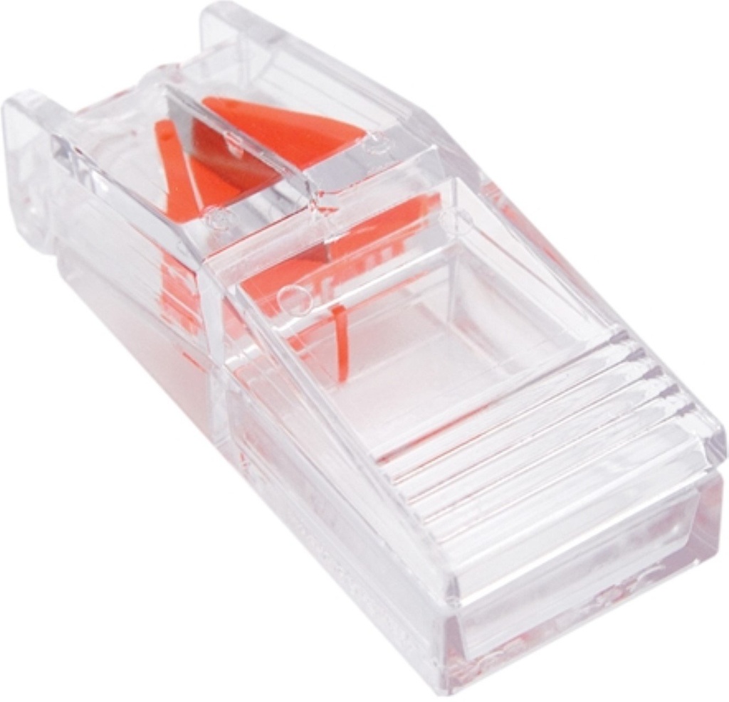 Apex Deluxe Pill Splitter - Pill Splitter con Retracting Blade Guard - para cortar pequeñas pilas o grandes pastillas en la mitad